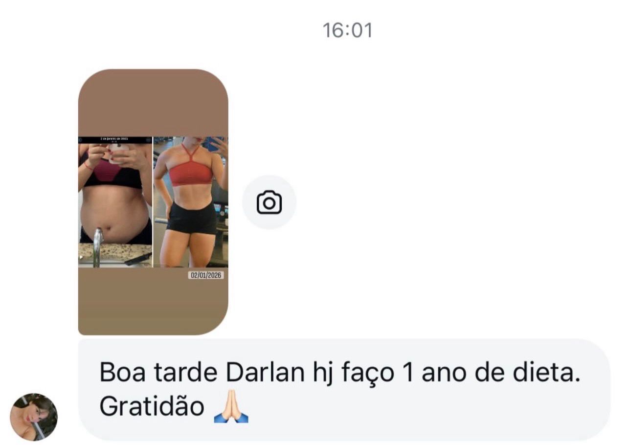Depoimento de aluno sobre cardápio